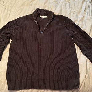 Large men’s long sleeve half zip